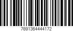 Código de barras (EAN, GTIN, SKU, ISBN): '7891364444172'