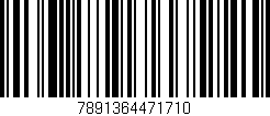 Código de barras (EAN, GTIN, SKU, ISBN): '7891364471710'