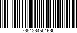 Código de barras (EAN, GTIN, SKU, ISBN): '7891364501660'