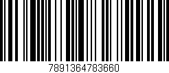 Código de barras (EAN, GTIN, SKU, ISBN): '7891364783660'