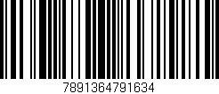 Código de barras (EAN, GTIN, SKU, ISBN): '7891364791634'