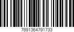 Código de barras (EAN, GTIN, SKU, ISBN): '7891364791733'