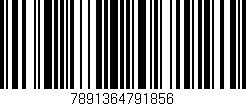 Código de barras (EAN, GTIN, SKU, ISBN): '7891364791856'