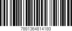 Código de barras (EAN, GTIN, SKU, ISBN): '7891364814180'