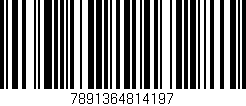 Código de barras (EAN, GTIN, SKU, ISBN): '7891364814197'