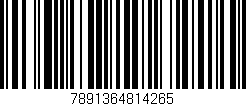 Código de barras (EAN, GTIN, SKU, ISBN): '7891364814265'