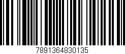 Código de barras (EAN, GTIN, SKU, ISBN): '7891364830135'