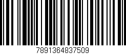 Código de barras (EAN, GTIN, SKU, ISBN): '7891364837509'
