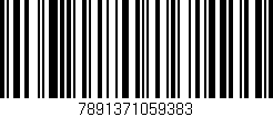 Código de barras (EAN, GTIN, SKU, ISBN): '7891371059383'