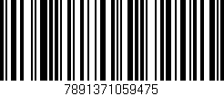 Código de barras (EAN, GTIN, SKU, ISBN): '7891371059475'