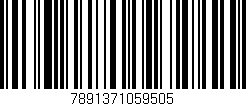Código de barras (EAN, GTIN, SKU, ISBN): '7891371059505'