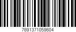 Código de barras (EAN, GTIN, SKU, ISBN): '7891371059604'