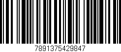 Código de barras (EAN, GTIN, SKU, ISBN): '7891375429847'