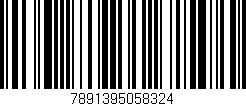 Código de barras (EAN, GTIN, SKU, ISBN): '7891395058324'