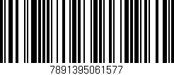 Código de barras (EAN, GTIN, SKU, ISBN): '7891395061577'