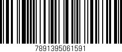 Código de barras (EAN, GTIN, SKU, ISBN): '7891395061591'