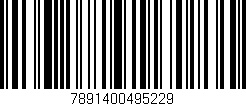 Código de barras (EAN, GTIN, SKU, ISBN): '7891400495229'