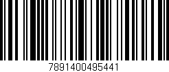 Código de barras (EAN, GTIN, SKU, ISBN): '7891400495441'