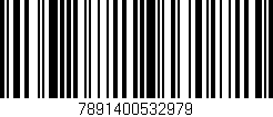 Código de barras (EAN, GTIN, SKU, ISBN): '7891400532979'