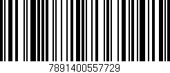 Código de barras (EAN, GTIN, SKU, ISBN): '7891400557729'