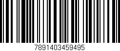 Código de barras (EAN, GTIN, SKU, ISBN): '7891403459495'