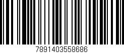 Código de barras (EAN, GTIN, SKU, ISBN): '7891403558686'