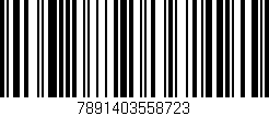 Código de barras (EAN, GTIN, SKU, ISBN): '7891403558723'