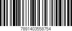Código de barras (EAN, GTIN, SKU, ISBN): '7891403558754'