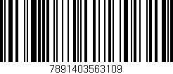 Código de barras (EAN, GTIN, SKU, ISBN): '7891403563109'