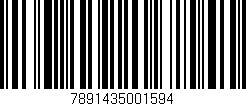 Código de barras (EAN, GTIN, SKU, ISBN): '7891435001594'