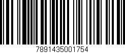 Código de barras (EAN, GTIN, SKU, ISBN): '7891435001754'
