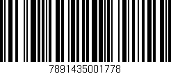 Código de barras (EAN, GTIN, SKU, ISBN): '7891435001778'
