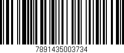 Código de barras (EAN, GTIN, SKU, ISBN): '7891435003734'
