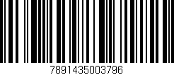 Código de barras (EAN, GTIN, SKU, ISBN): '7891435003796'