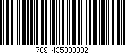 Código de barras (EAN, GTIN, SKU, ISBN): '7891435003802'