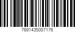 Código de barras (EAN, GTIN, SKU, ISBN): '7891435007176'