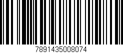Código de barras (EAN, GTIN, SKU, ISBN): '7891435008074'