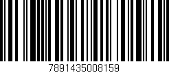 Código de barras (EAN, GTIN, SKU, ISBN): '7891435008159'