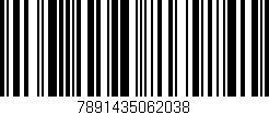 Código de barras (EAN, GTIN, SKU, ISBN): '7891435062038'