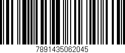 Código de barras (EAN, GTIN, SKU, ISBN): '7891435062045'