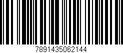 Código de barras (EAN, GTIN, SKU, ISBN): '7891435062144'