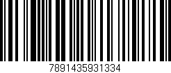 Código de barras (EAN, GTIN, SKU, ISBN): '7891435931334'