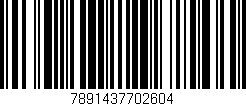 Código de barras (EAN, GTIN, SKU, ISBN): '7891437702604'