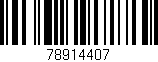 Código de barras (EAN, GTIN, SKU, ISBN): '78914407'