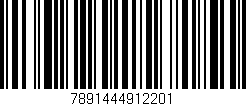 Código de barras (EAN, GTIN, SKU, ISBN): '7891444912201'