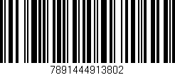 Código de barras (EAN, GTIN, SKU, ISBN): '7891444913802'