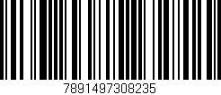 Código de barras (EAN, GTIN, SKU, ISBN): '7891497308235'