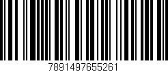 Código de barras (EAN, GTIN, SKU, ISBN): '7891497655261'