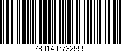 Código de barras (EAN, GTIN, SKU, ISBN): '7891497732955'