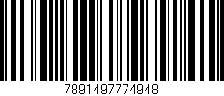 Código de barras (EAN, GTIN, SKU, ISBN): '7891497774948'